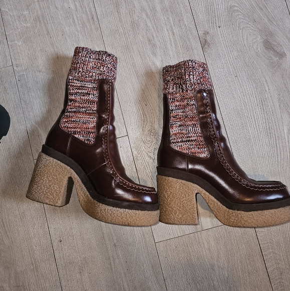 Chloé platform boots - Picture 2 of 4